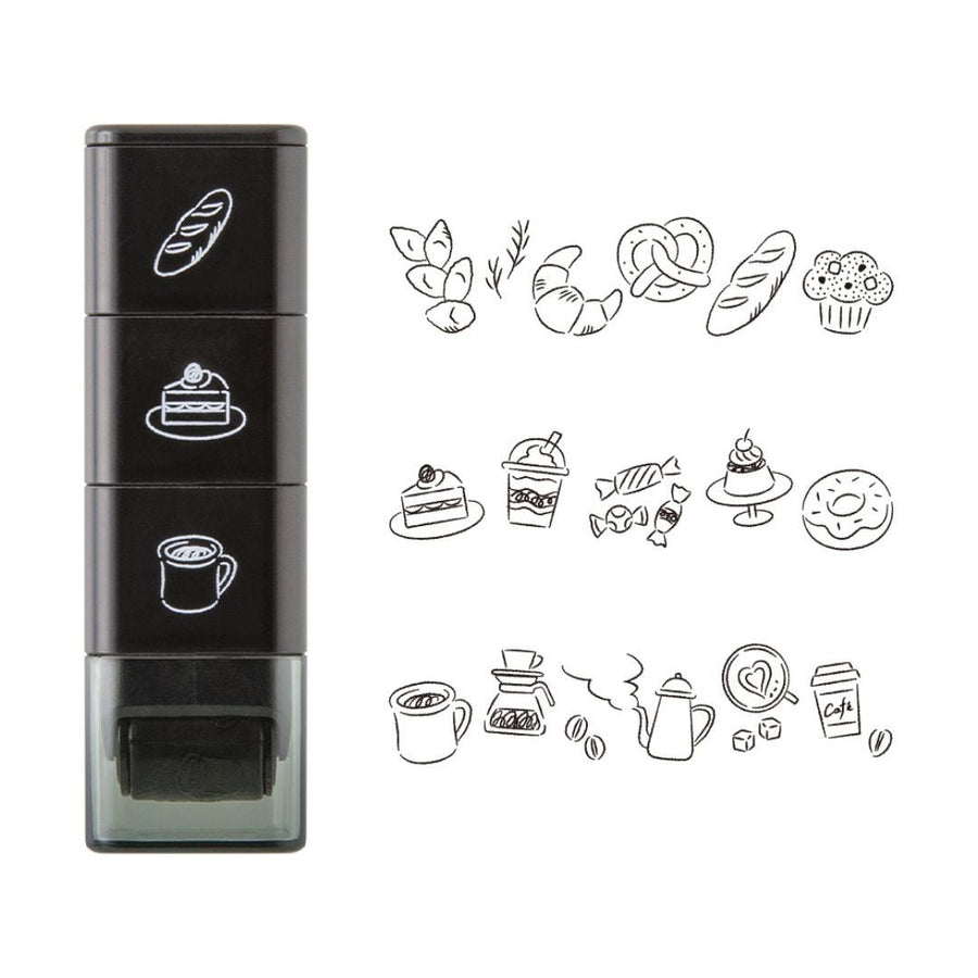 Paintable Stamp Roller - Cafe