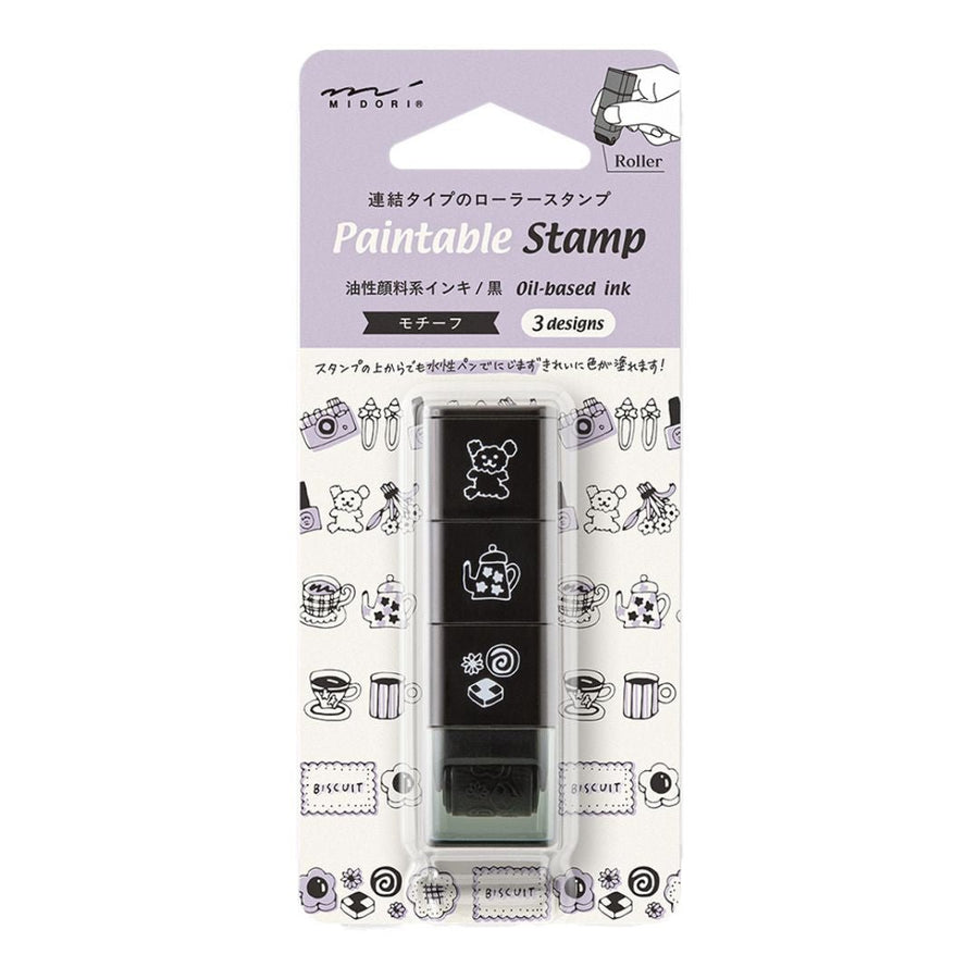 Paintable Stamp Roller - Motif
