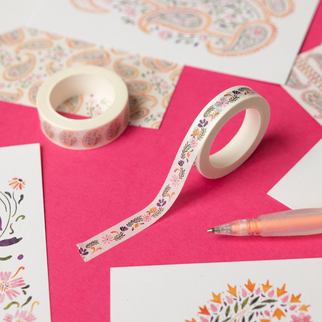 Paisley Stationery Rowan Berry Box - Under the Rowan Trees