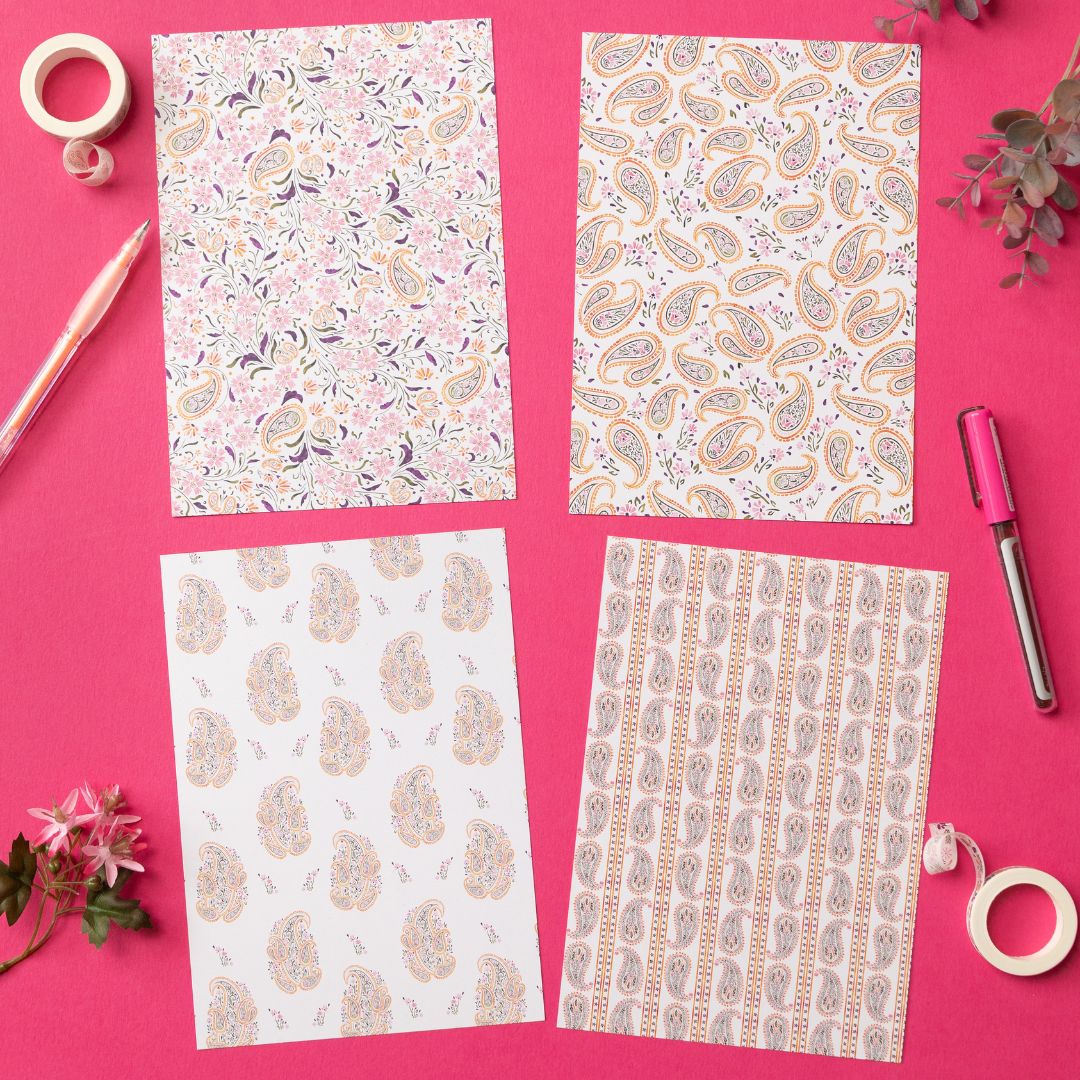 Paisley Stationery Rowan Berry Box - Under the Rowan Trees