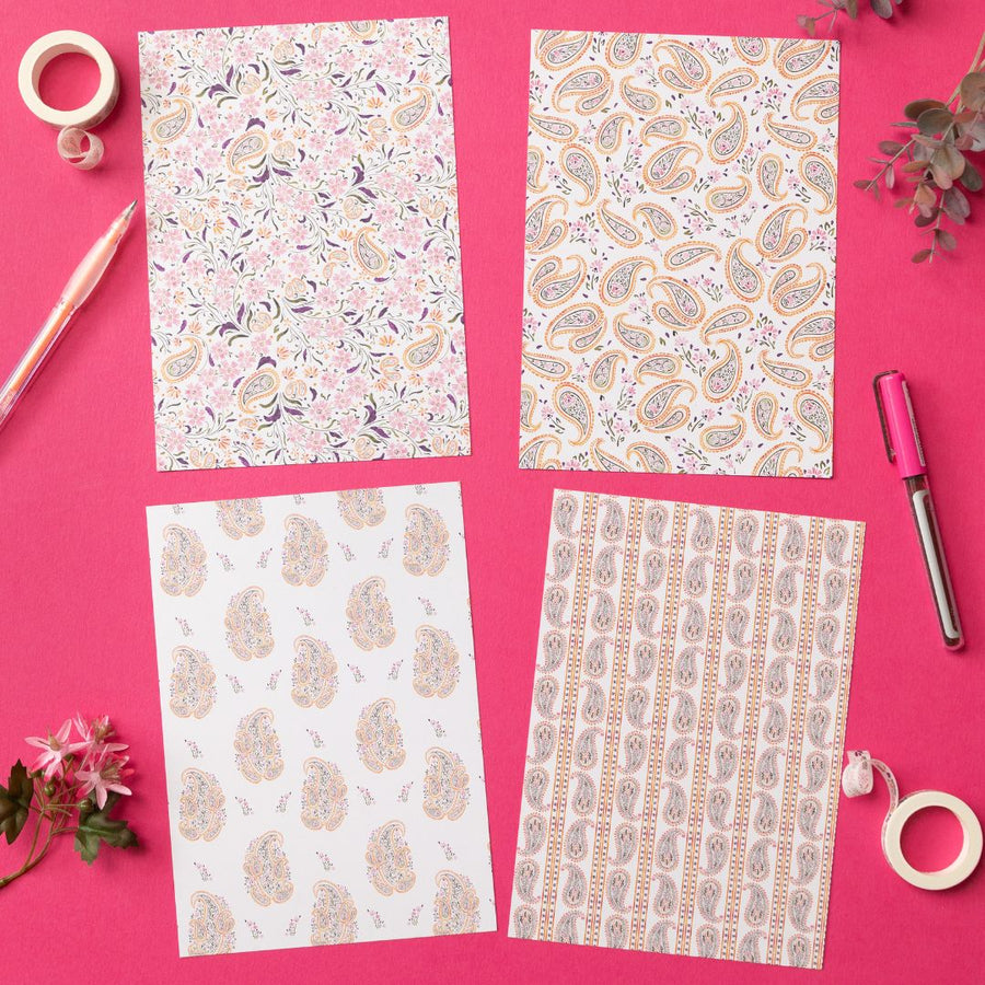 Paisley Stationery Rowan Berry Box - Under the Rowan Trees