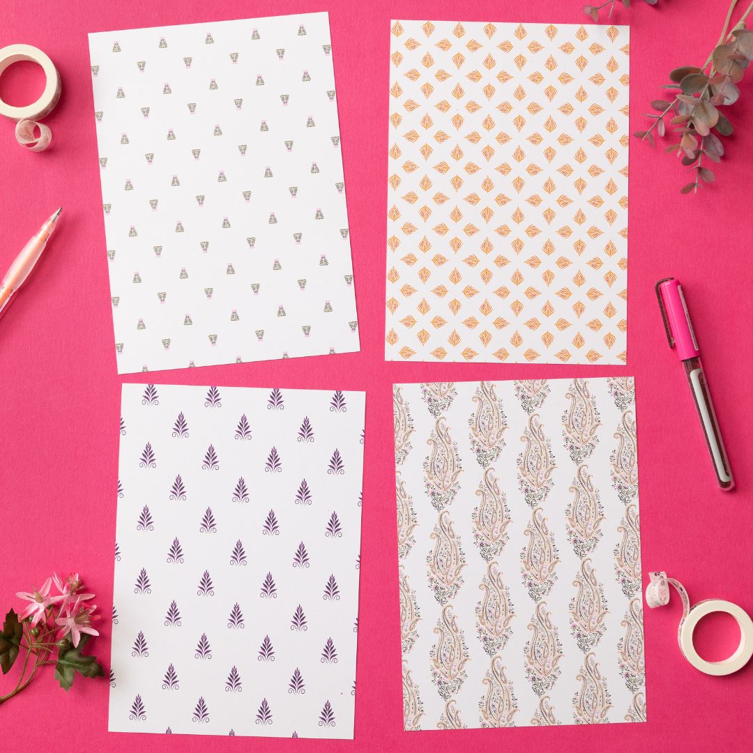 Paisley Stationery Rowan Berry Box - Under the Rowan Trees