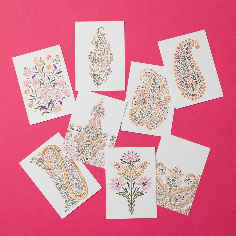 Paisley Stationery Rowan Berry Box - Under the Rowan Trees