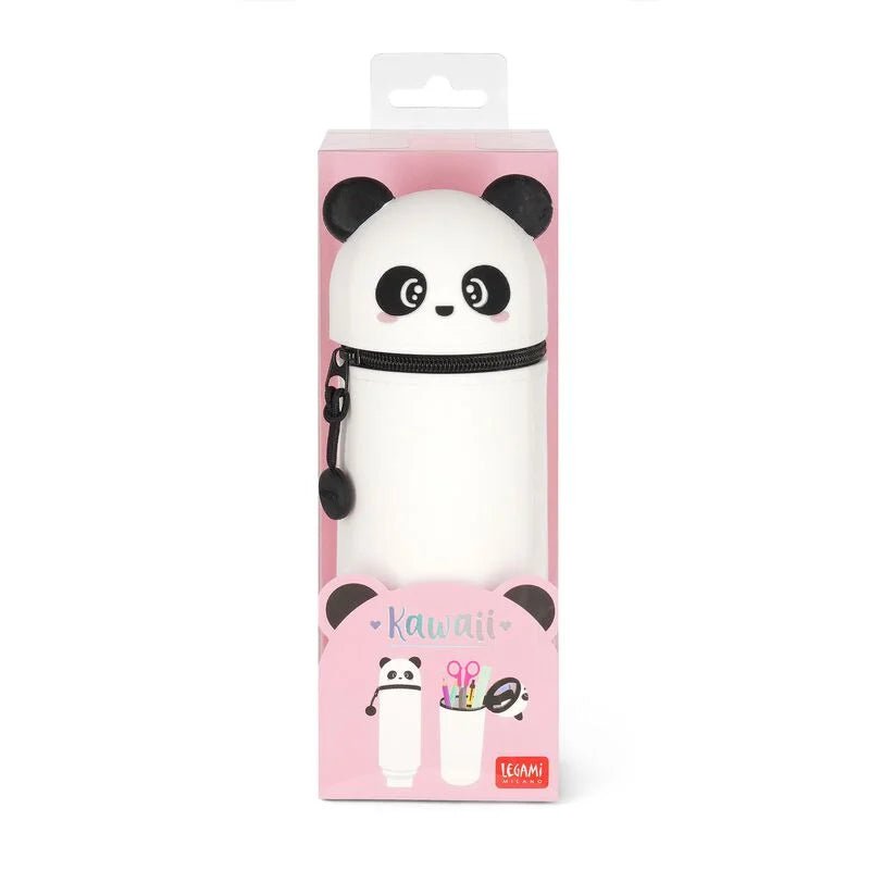 Panda 2 - in - 1 Silicone Pencil Case - Legami - Under the Rowan Trees