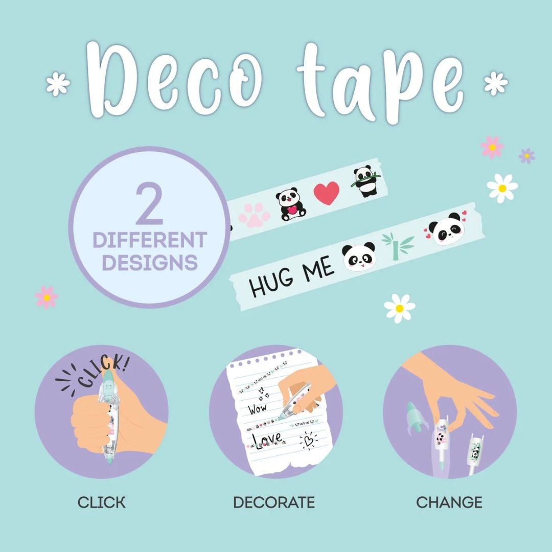 Panda Deco Tape Pen - Legami - Legami