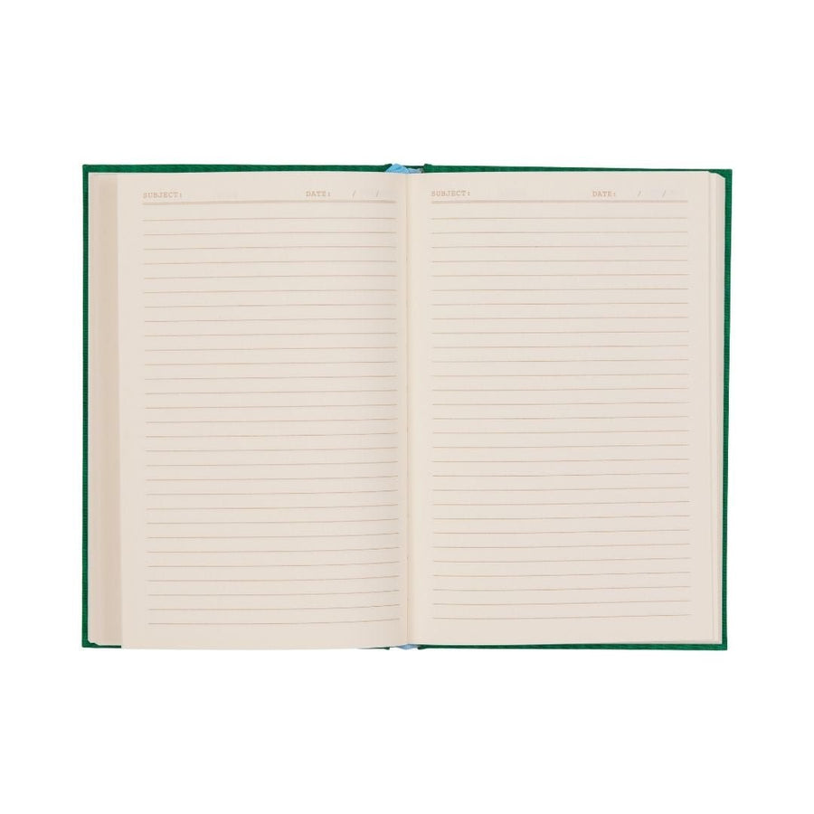 Bookcloth Lined Journal-Notebooks-Designworks Collective-The Very Tired Woman