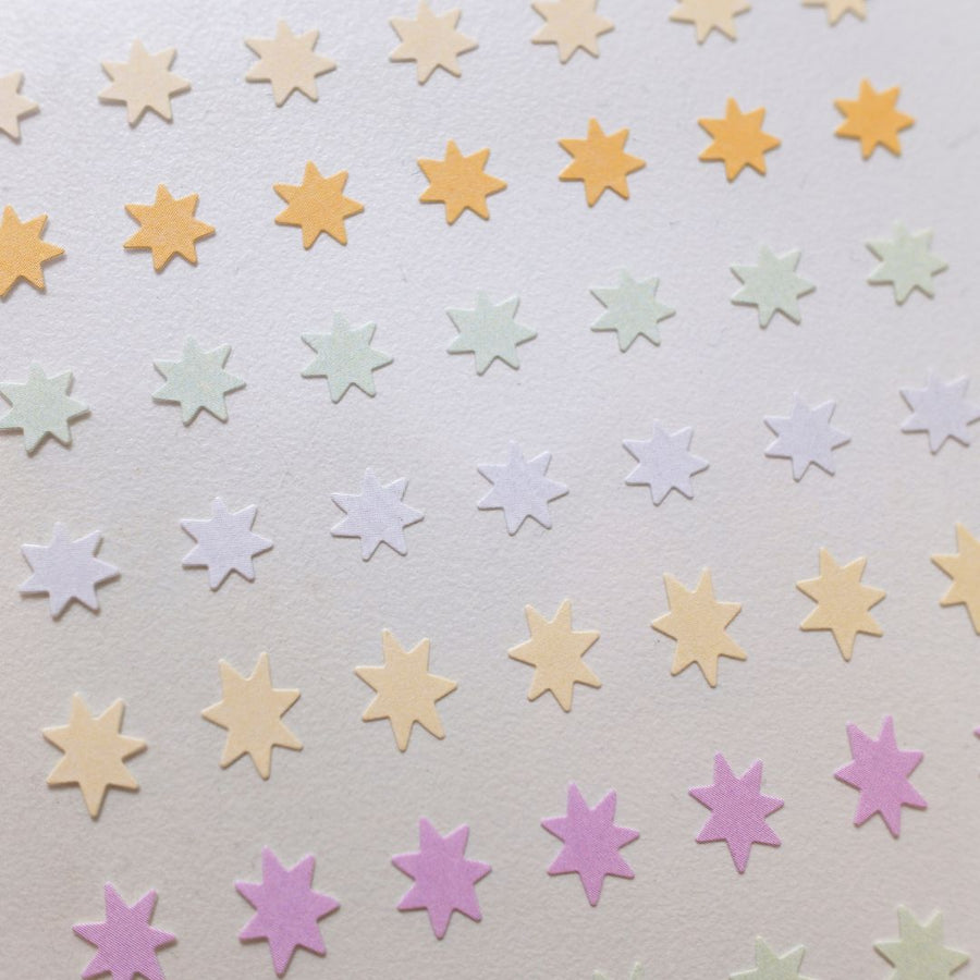 Pastel Stars Suatelier Stickers - Plain 81-83 - 81 - Suatelier