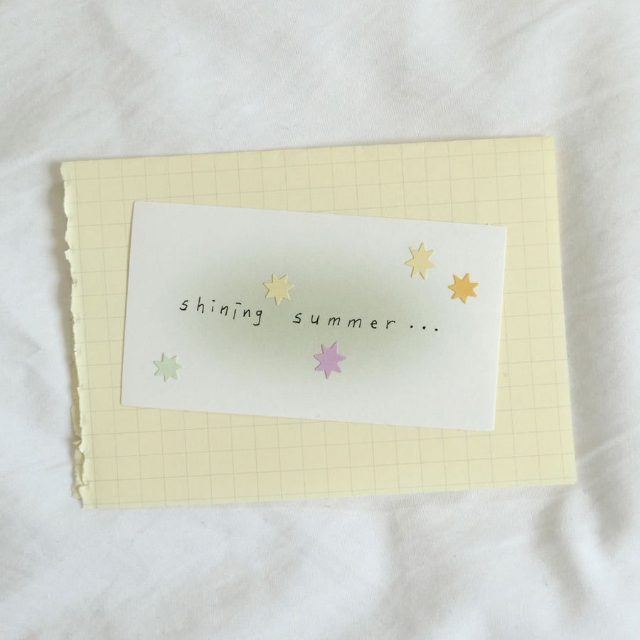 Pastel Stars Suatelier Stickers - Plain 81-83 - 83 - Suatelier
