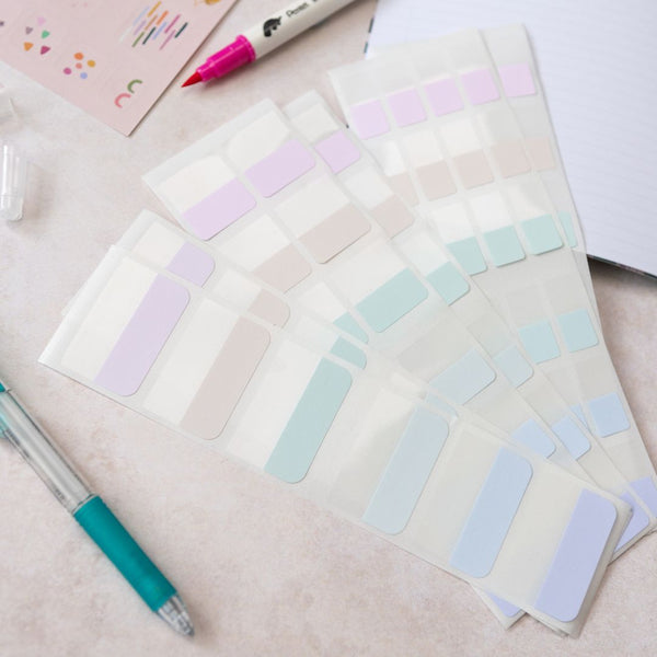 Pastel Sticky Page Tabs-Page Markers-Under the Rowan Trees-Small