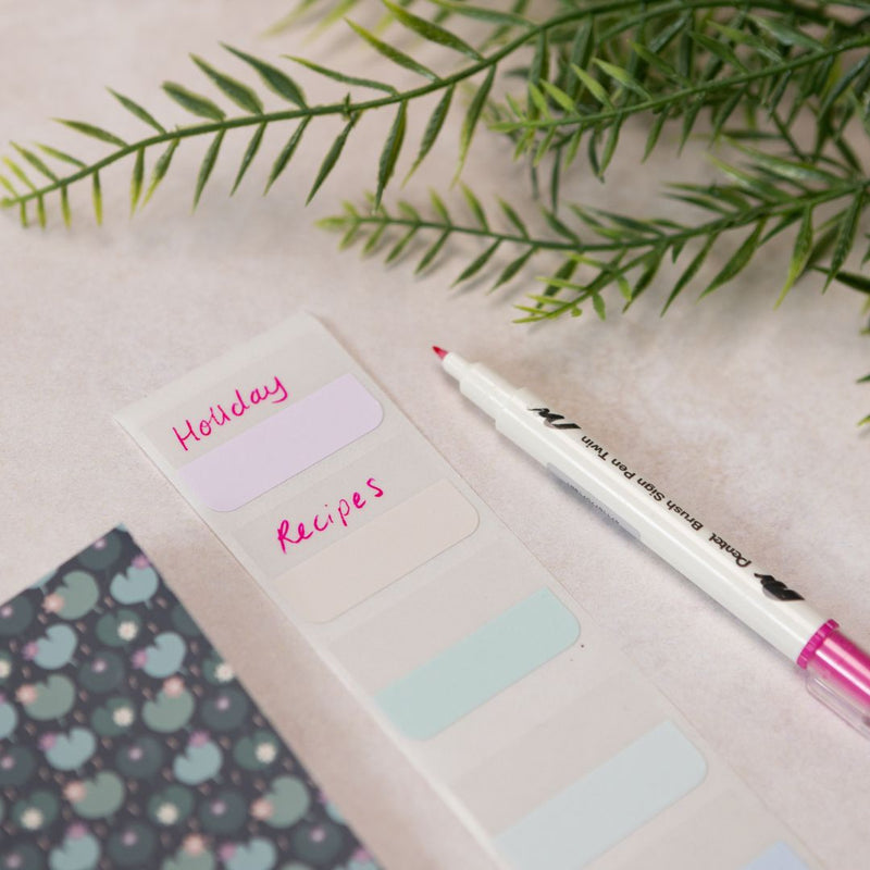 Pastel Sticky Page Tabs-Page Markers-Under the Rowan Trees-Small