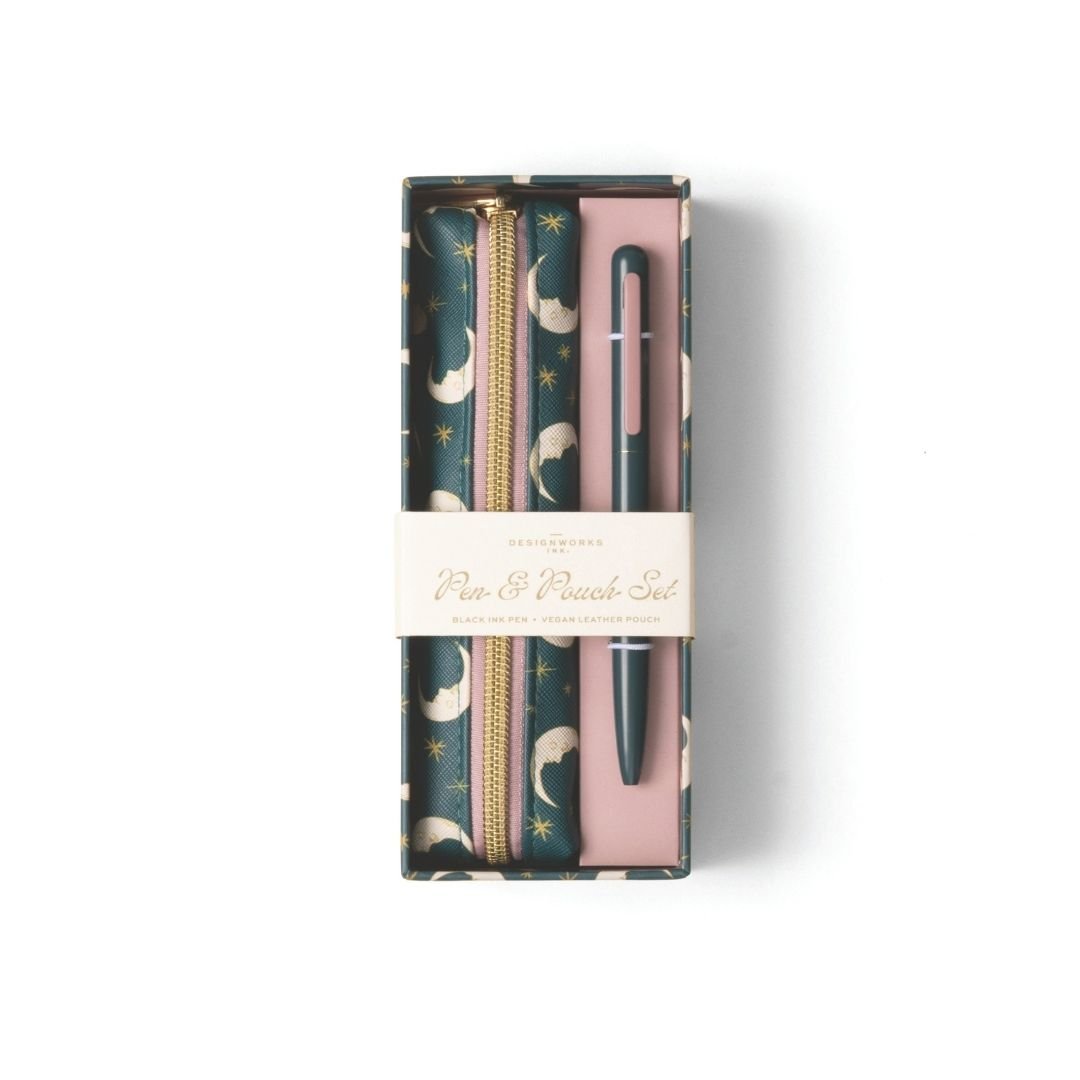 Pen and Pouch Gift Sets - Terracotta Sun - Designworks Collective