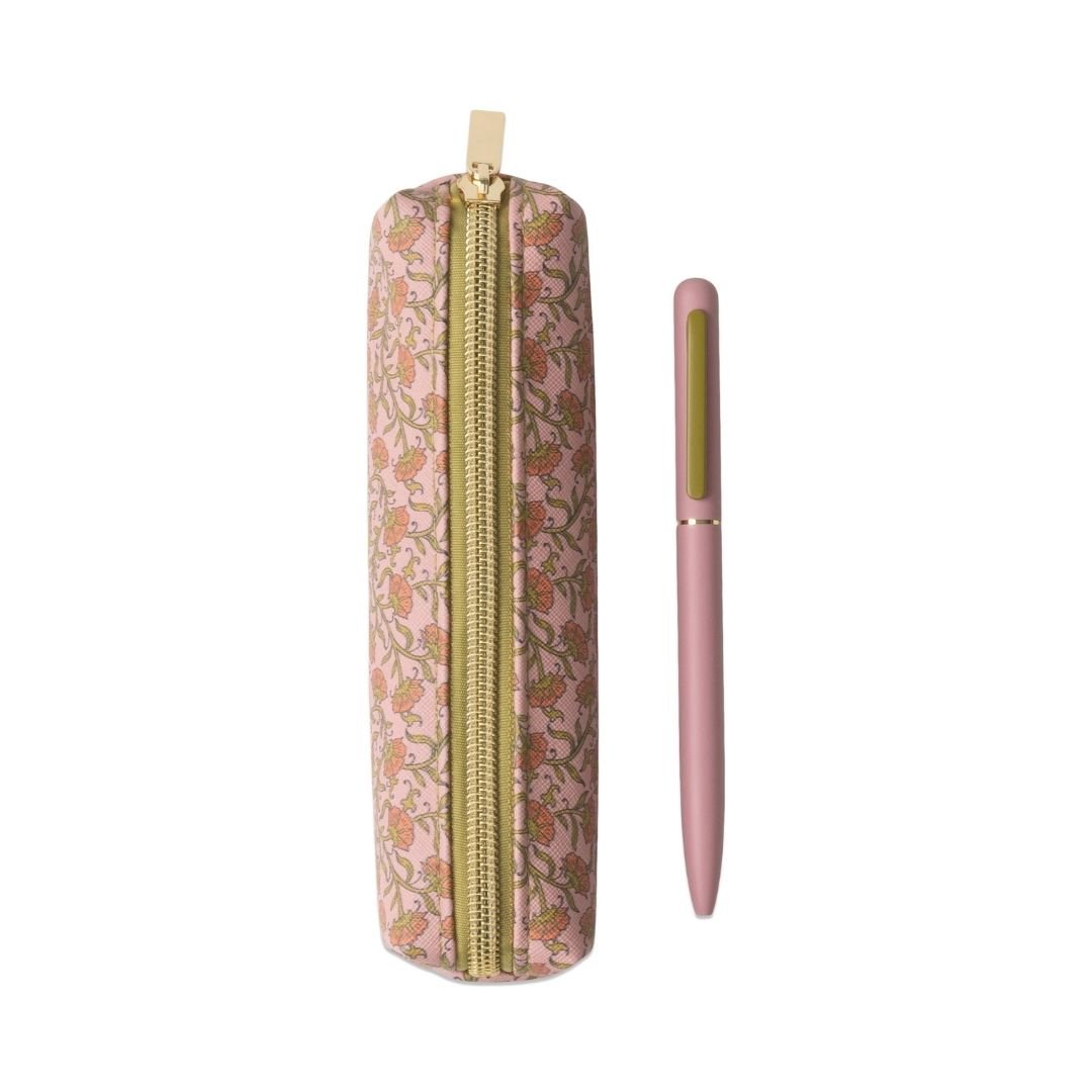 Pen and Pouch Gift Sets - Vintage Floral - Designworks Collective