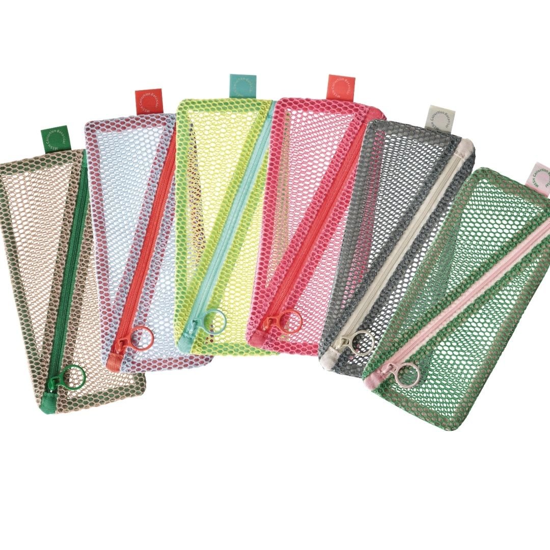 Pen Case Mesh Pouch - Sand Beige - Mark's Inc.