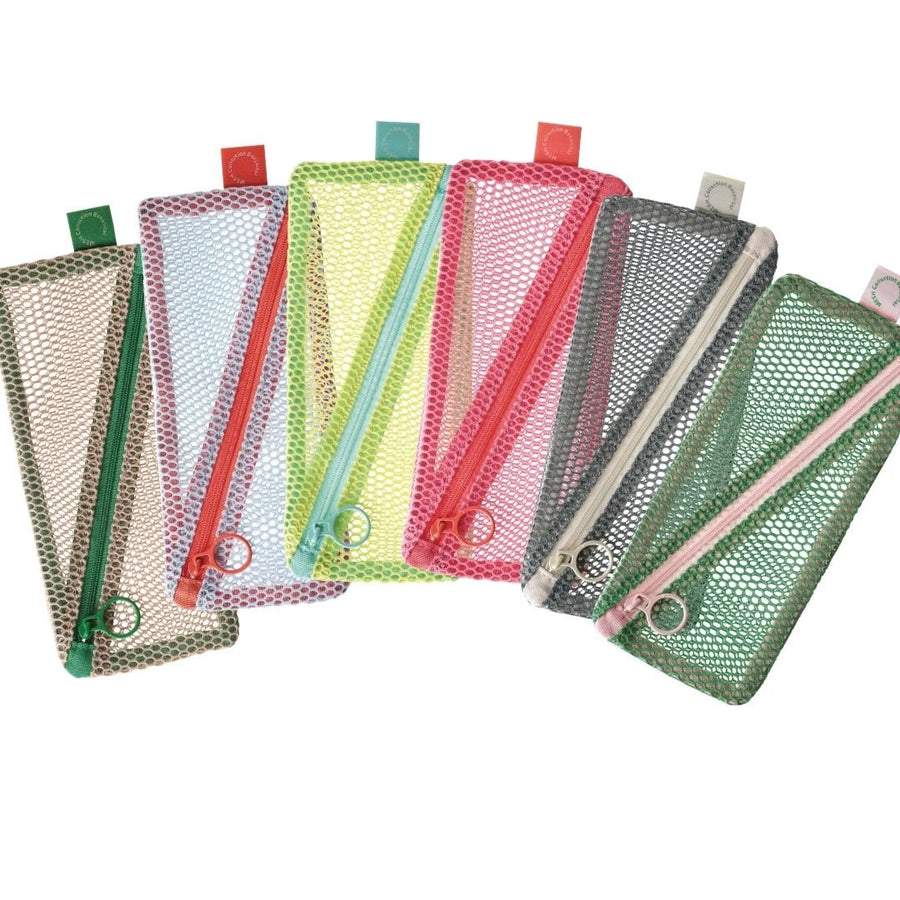 Pen Case Mesh Pouch - Sand Beige - Mark's Inc.