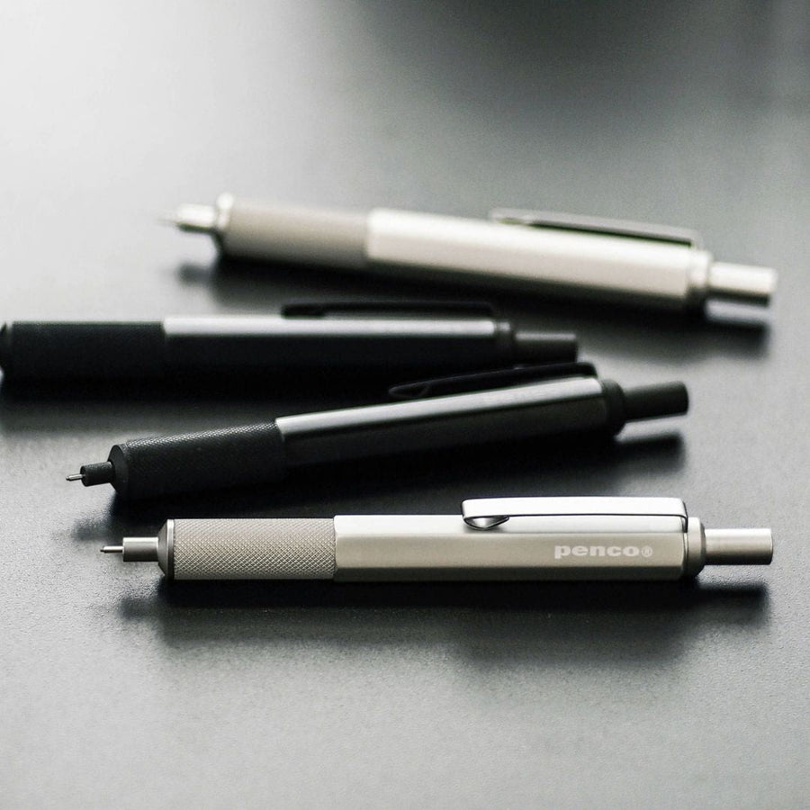 Penco Drafting Writer - Mechanical Pencil - Silver - Penco