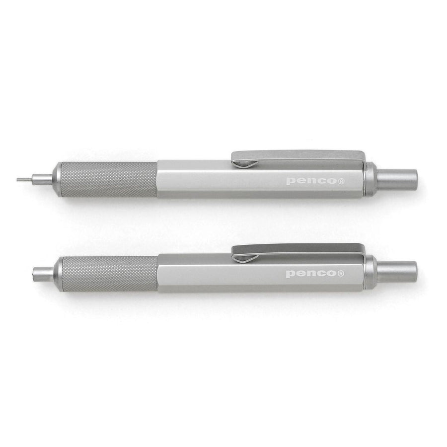 Penco Drafting Writer - Mechanical Pencil - Silver - Penco