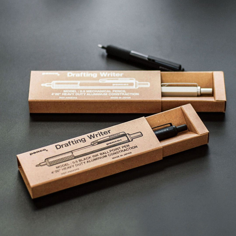 Penco Drafting Writer - Mechanical Pencil - Silver - Penco