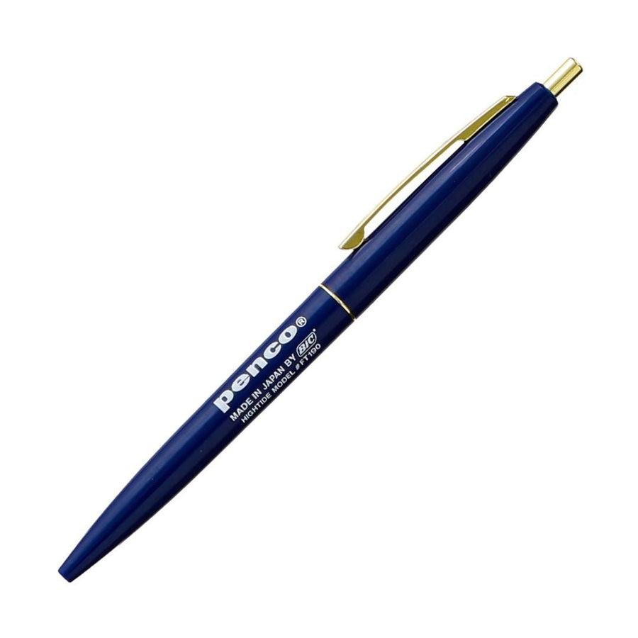 Penco Knock Ballpoint Pen - Blue - Penco