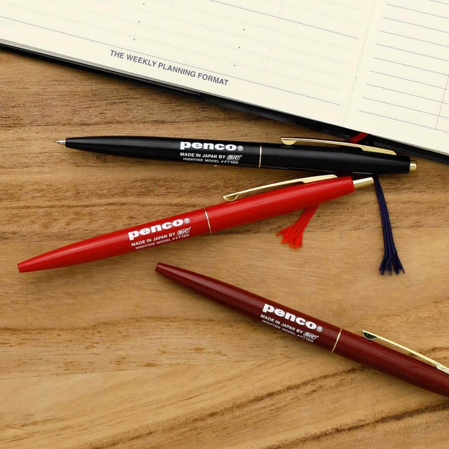 Penco Knock Ballpoint Pen - White - Penco