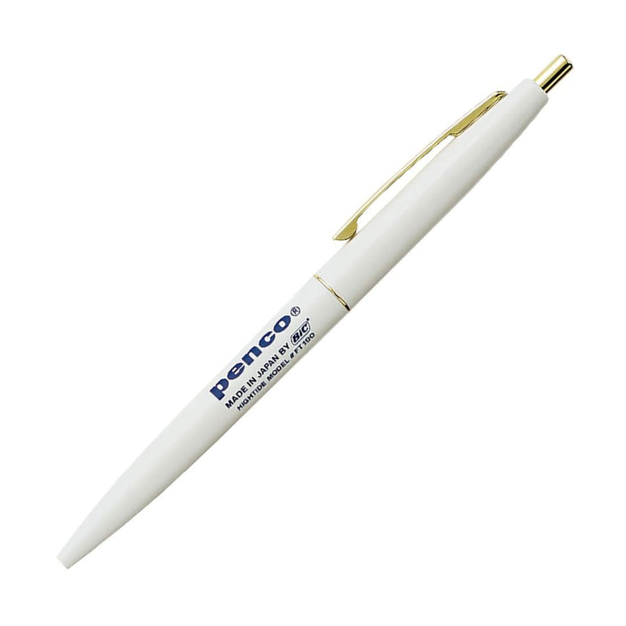 Penco Knock Ballpoint Pen - White - Penco