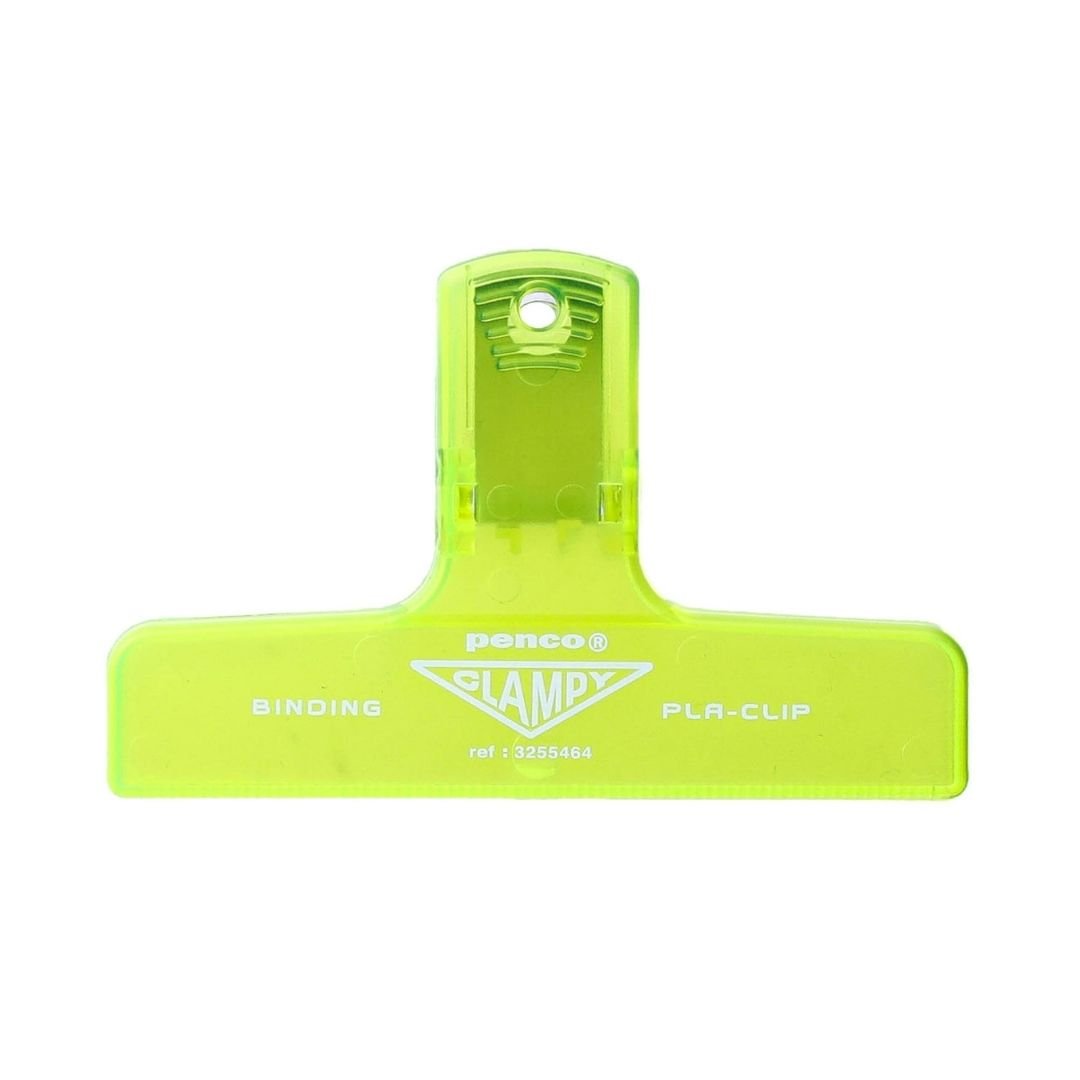 Penco Plastic Clampy Clip - Clear Yellow - Penco