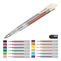 Pentel Art Multi 8 - 8 Colour Pencils + Refills - Pentel