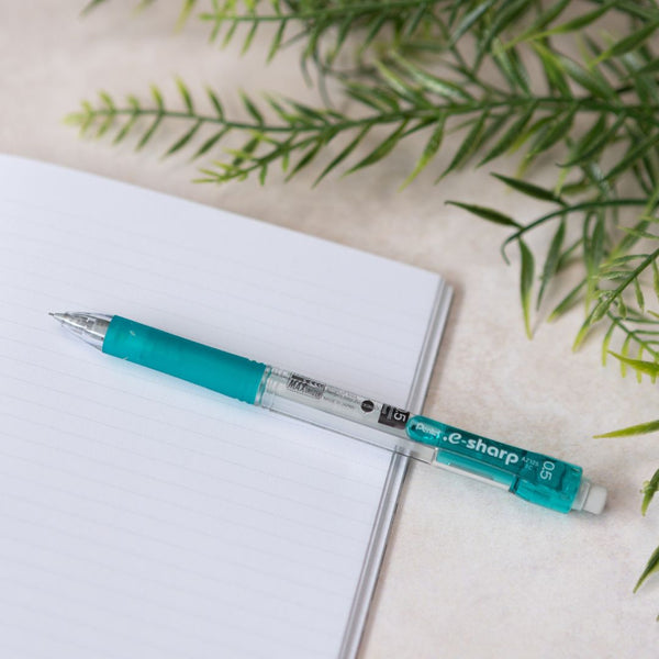 Pentel e-Sharp Mechanical Pencil-Pencils-Pentel-Turquoise Green