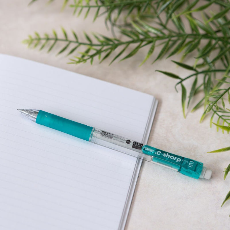 Pentel e-Sharp Mechanical Pencil-Pencils-Pentel-Turquoise Green