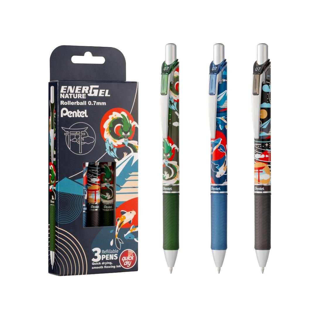 Pentel Energel Nature - Japanese Edition - Dark - Pentel