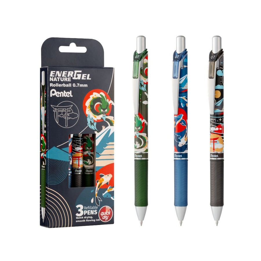 Pentel Energel Nature - Japanese Edition - Dark - Pentel
