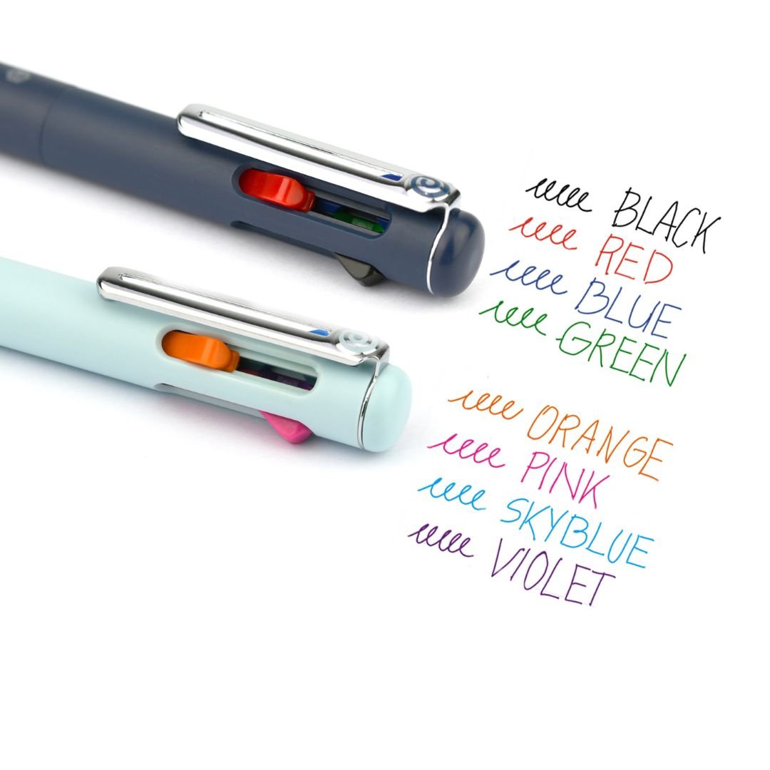 Pentel iZee 4 Colour Ballpoint Pens - Set of 2 - Pentel - Under the Rowan Trees