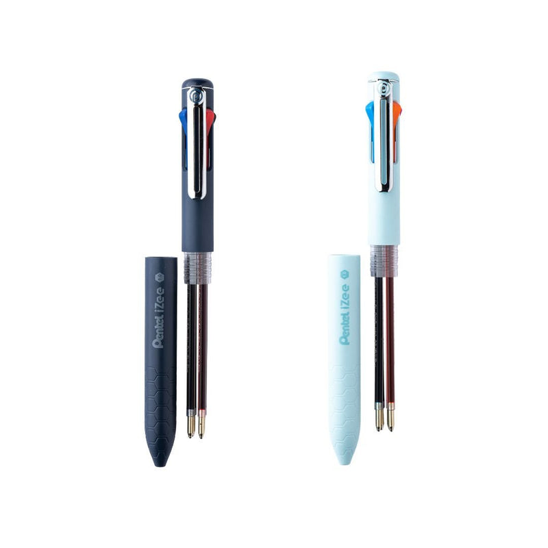Pentel iZee 4 Colour Pen Refills Set of 2-Refills-Pentel-Black