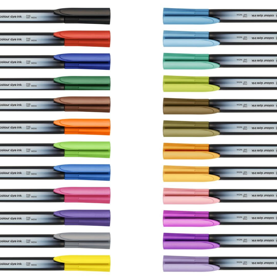 Pentel Pointliner Colour Fineliner - Black - Pentel