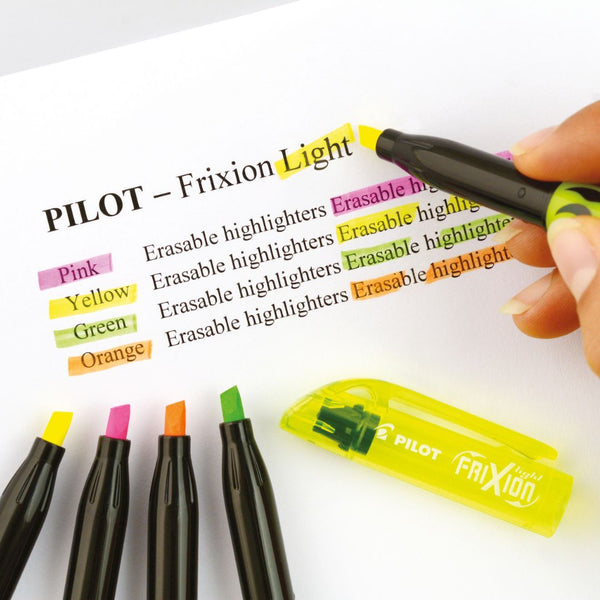 Pilot Frixion Light Highlighter Yellow-Pens-Pilot-