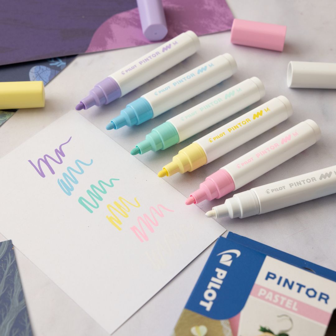 Pilot Pintor Paint Markers Medium Pastel - Pilot