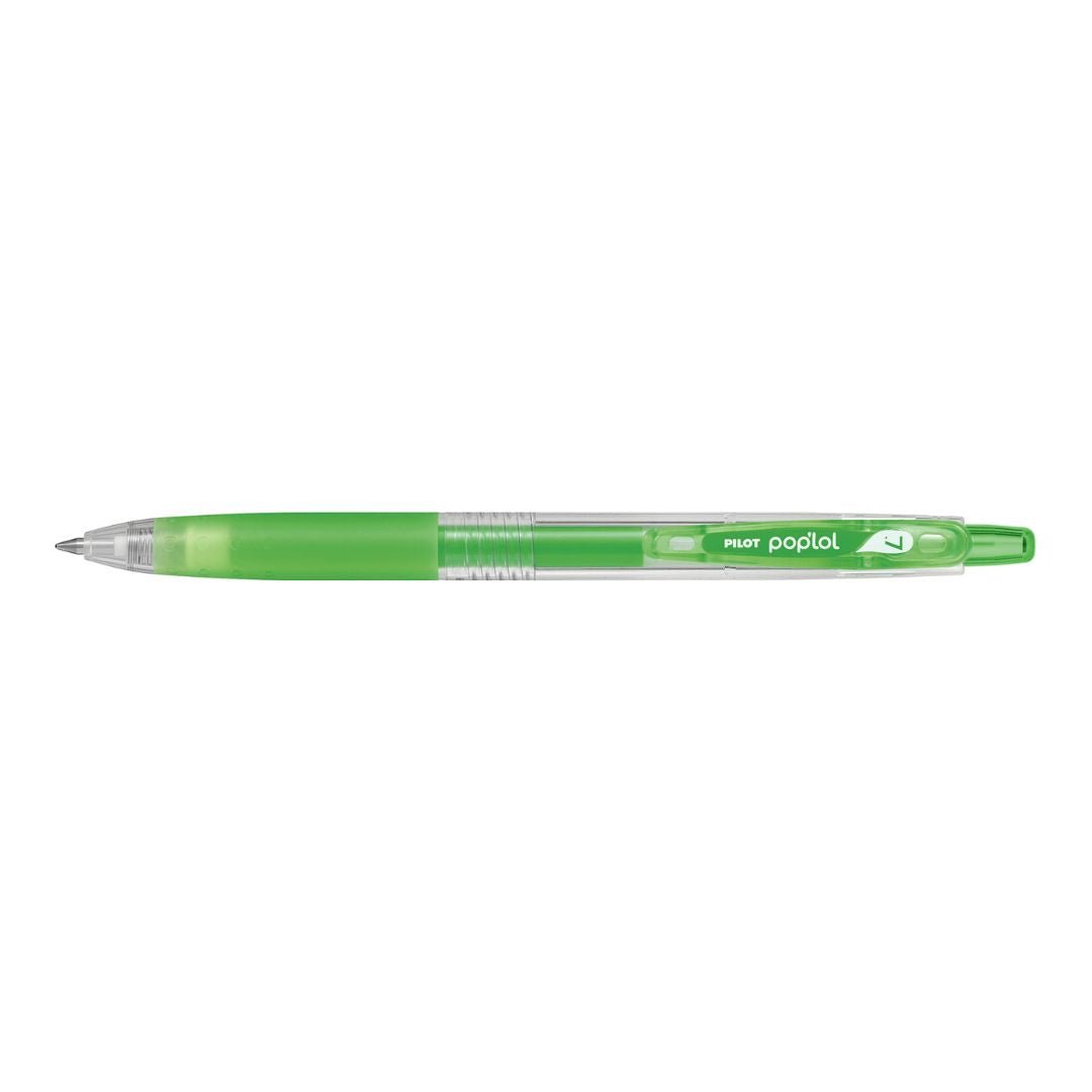 Pilot Pop'Lol Neon Rollerball Pens - Neon Green - Pilot