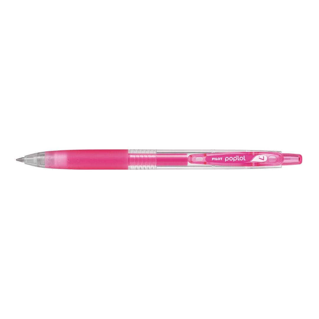 Pilot Pop'Lol Neon Rollerball Pens - Neon Pink - Pilot