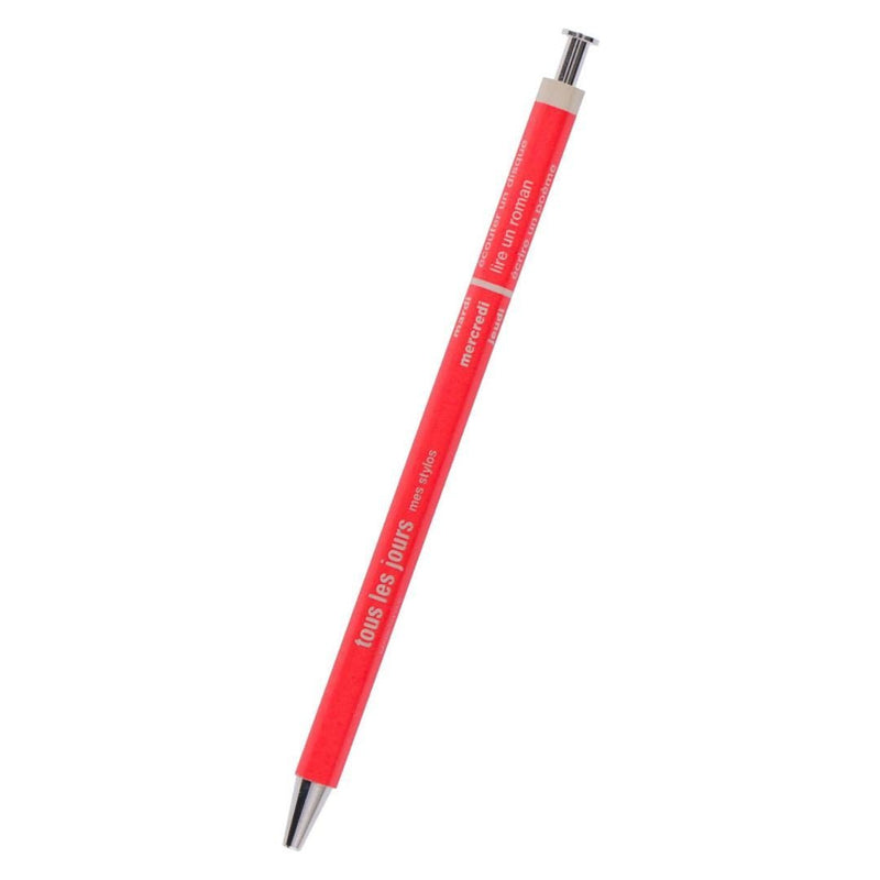 Days Pen Tous les Jours - Mark'Style-Pens-Mark's Inc.-Red