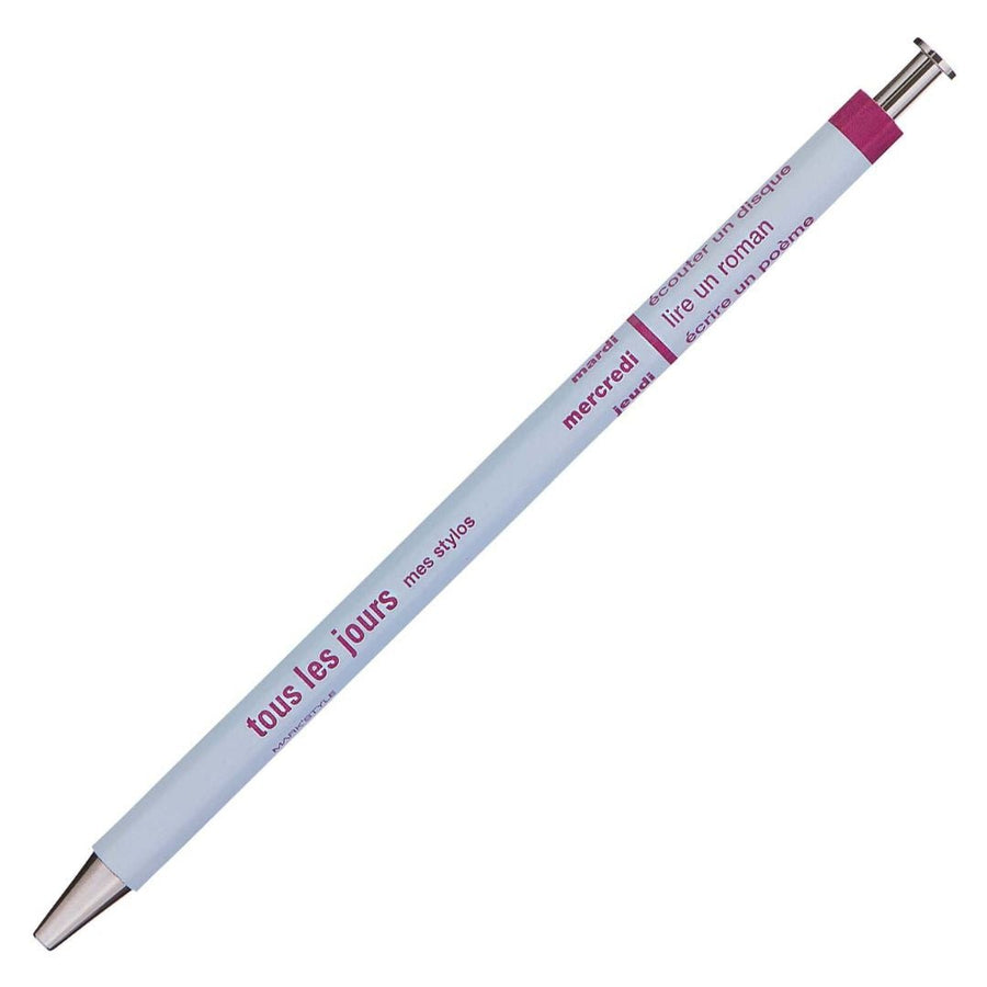 Days Pen Tous les Jours - Mark'Style-Pens-Mark's Inc.-Light Blue