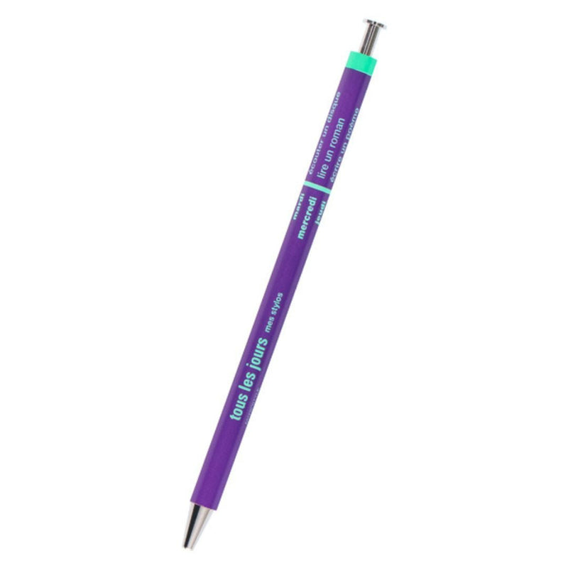 Days Pen Tous les Jours - Mark'Style-Pens-Mark's Inc.-Purple