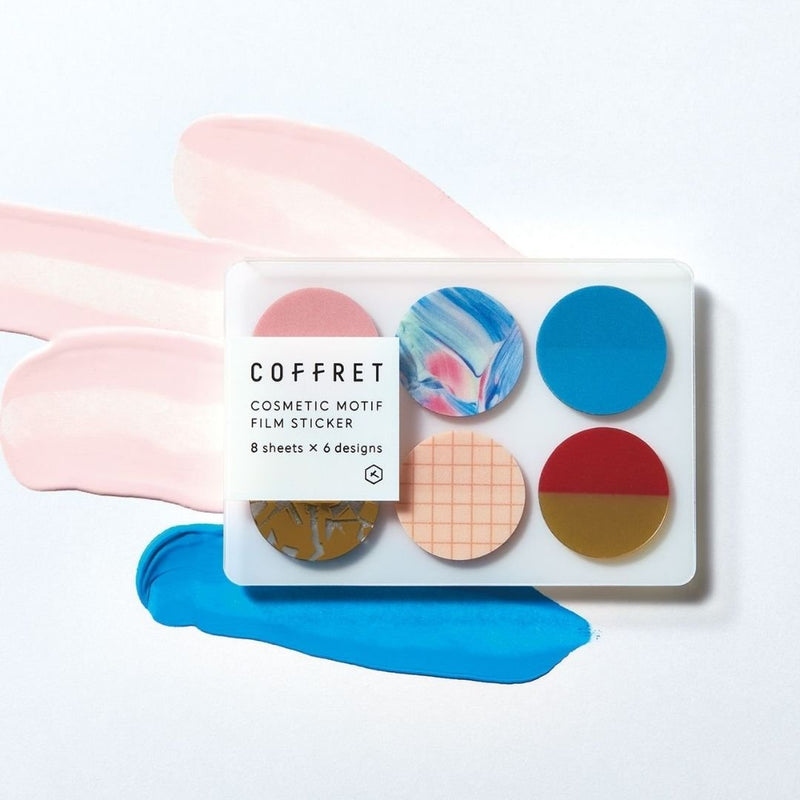 Transparent Stickers Pink Float Coffret-Stickers-King Jim-Bar