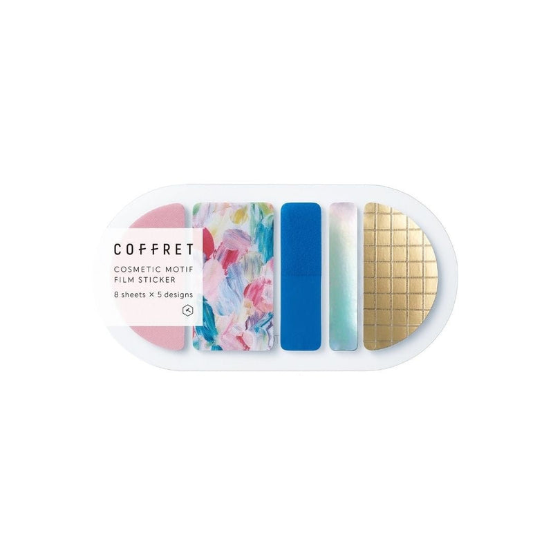 Transparent Stickers Pink Float Coffret-Stickers-King Jim-Round