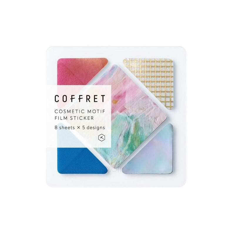 Transparent Stickers Pink Float Coffret-Stickers-King Jim-Square