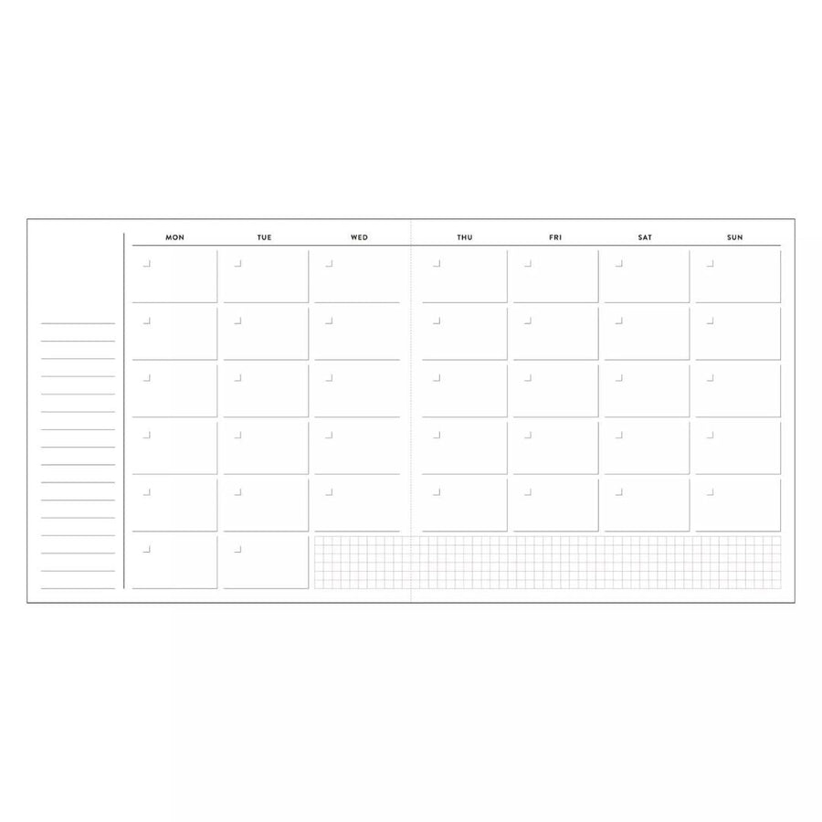 Undated Daily Diary Log Free-Notebooks-Mark's Inc.-Pink