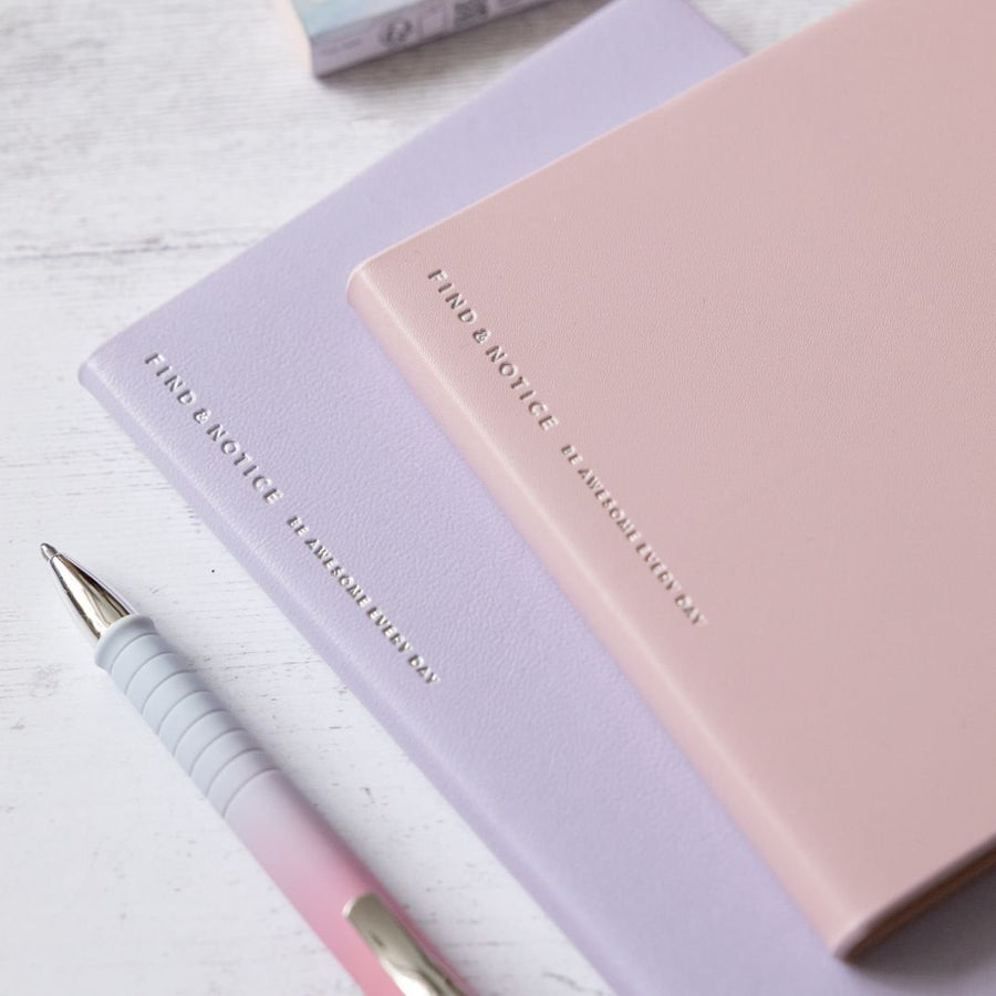 Undated Daily Diary Log Free-Notebooks-Mark's Inc.-Pink