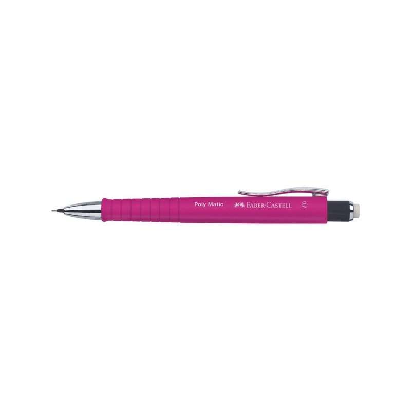 Pink Poly Matic Mechanical Pencil 0.7-Pencils-Faber-Castell-