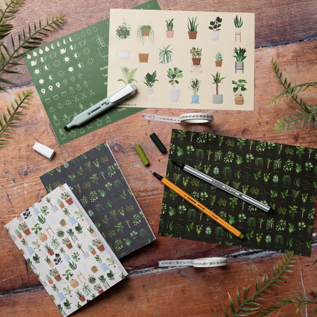 Plant Lover Stationery Rowan Berry Box - Under the Rowan Trees
