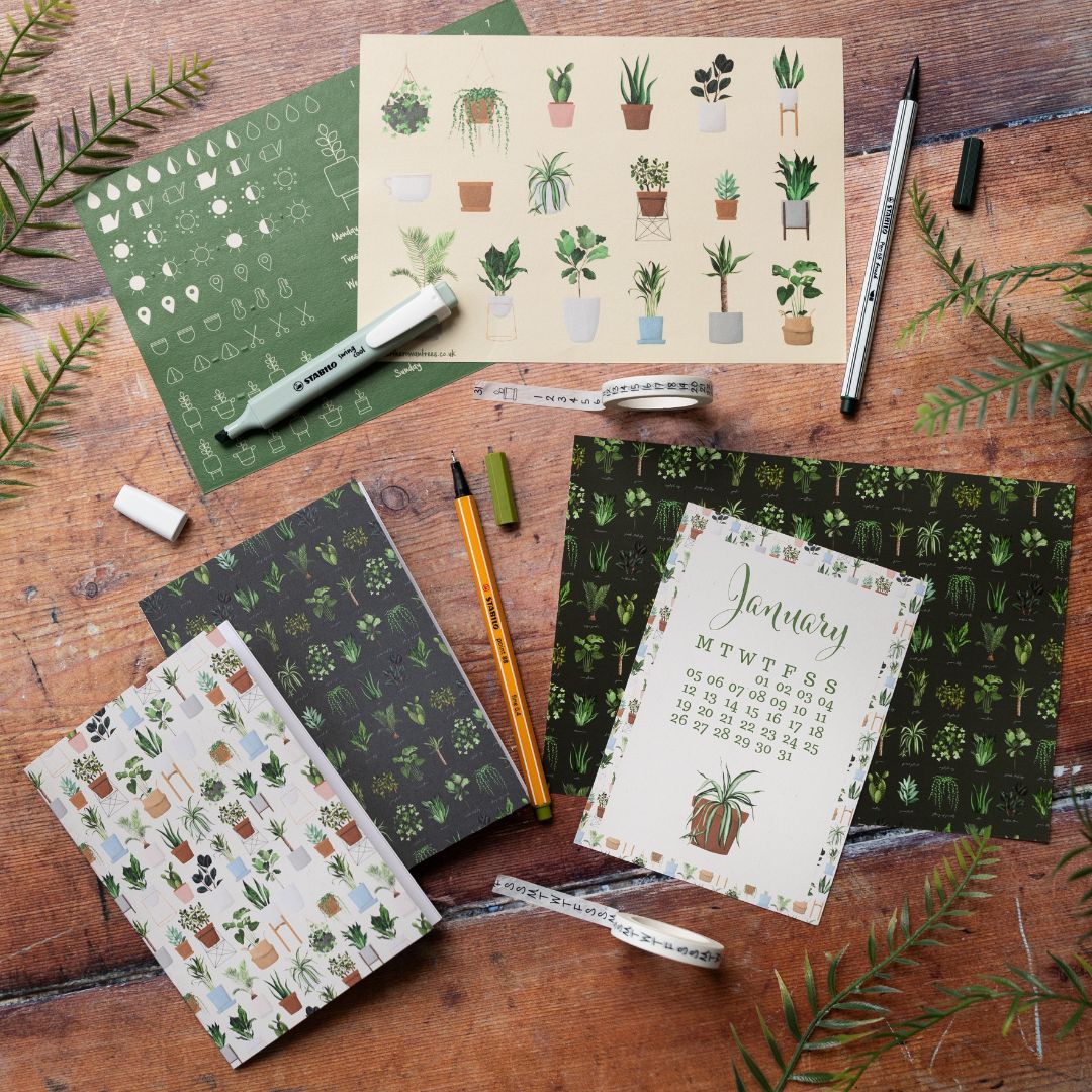 Plant Lover Stationery Rowan Berry Box - Under the Rowan Trees
