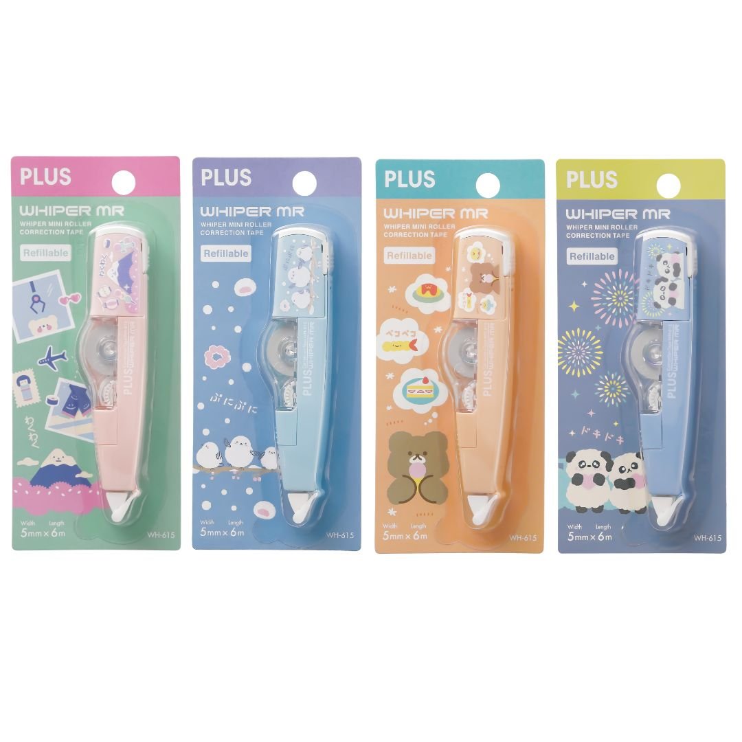 Plus Whiper MR Correction Tape - Kawaii Station - Waku Waku - Pentel