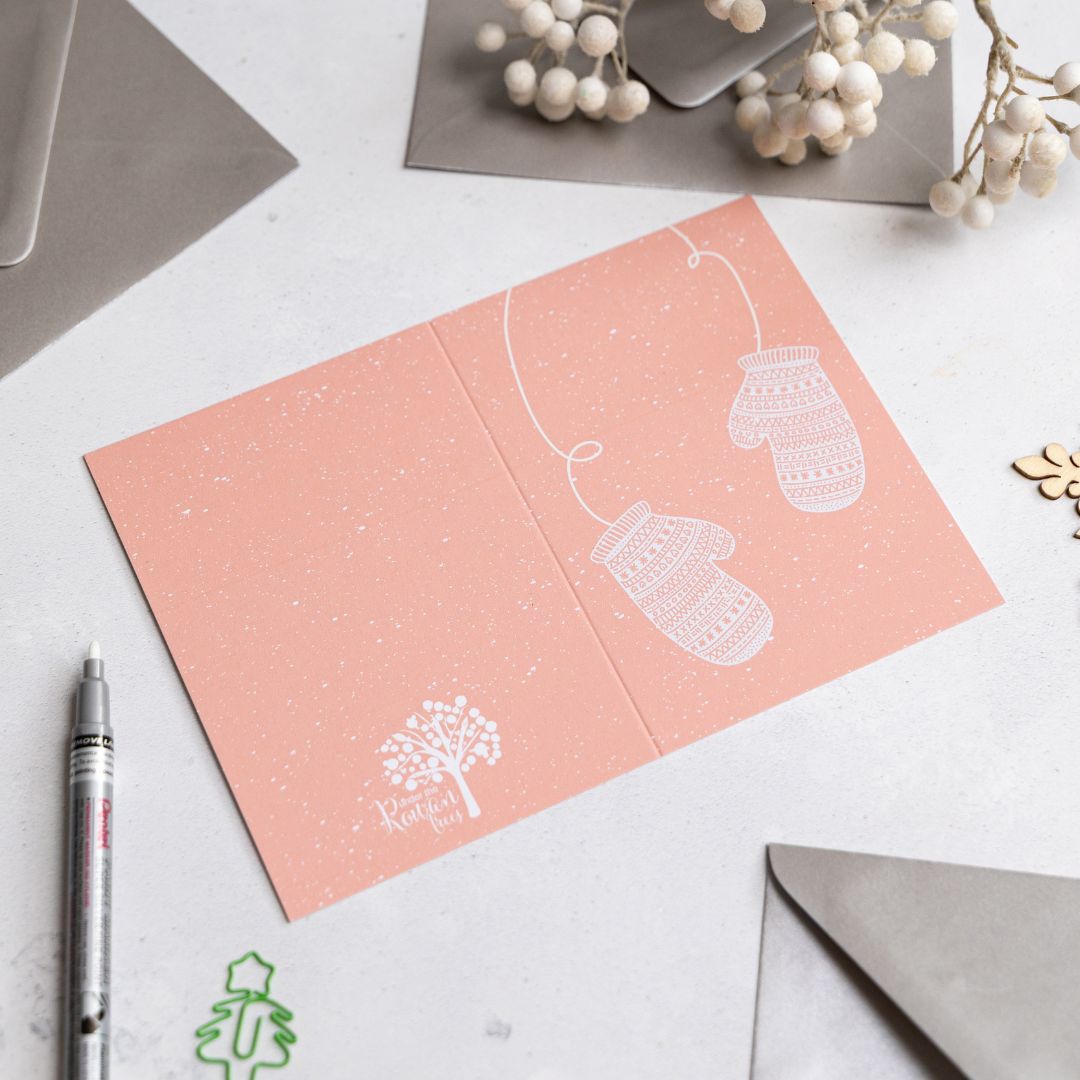 Polar Bear Greeting Cards - set of 6 - Under the Rowan Trees